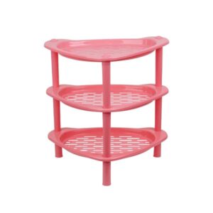 Plastic Corner Shelf Rack