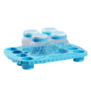 plastic jar set
